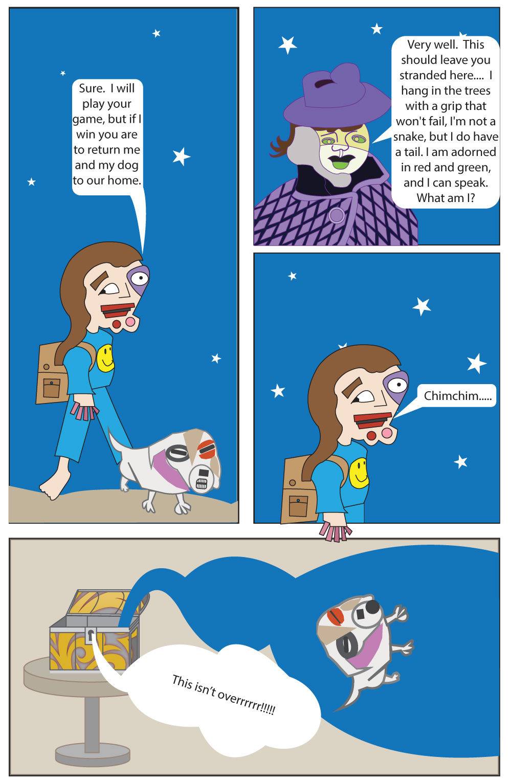 Dog and Girl comic page 5