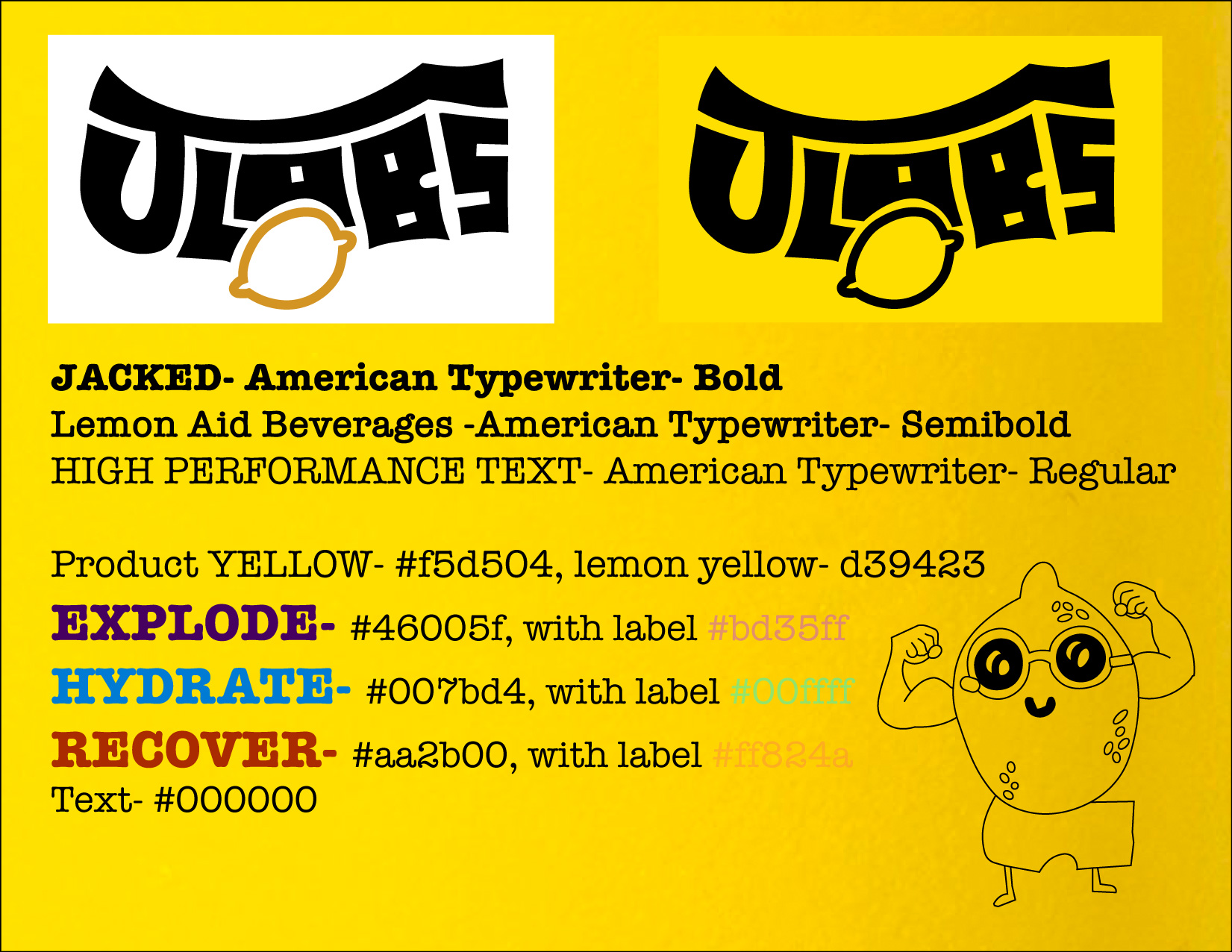 Jacked brand identity branding system
